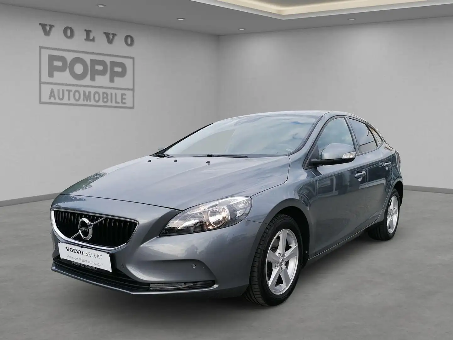 Volvo V40 T2 FWD Kinetic  BTH FHZ LED NAV  PDC SHZ Gris - 1