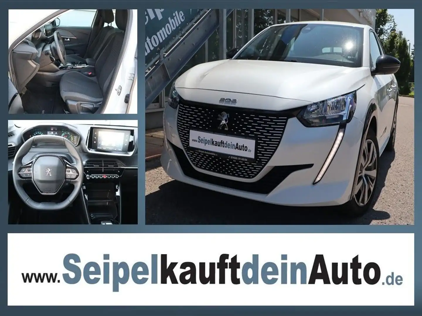 Peugeot 208 e- Active*SHZ*Klimaauto*LED*DAB* Blanc - 1