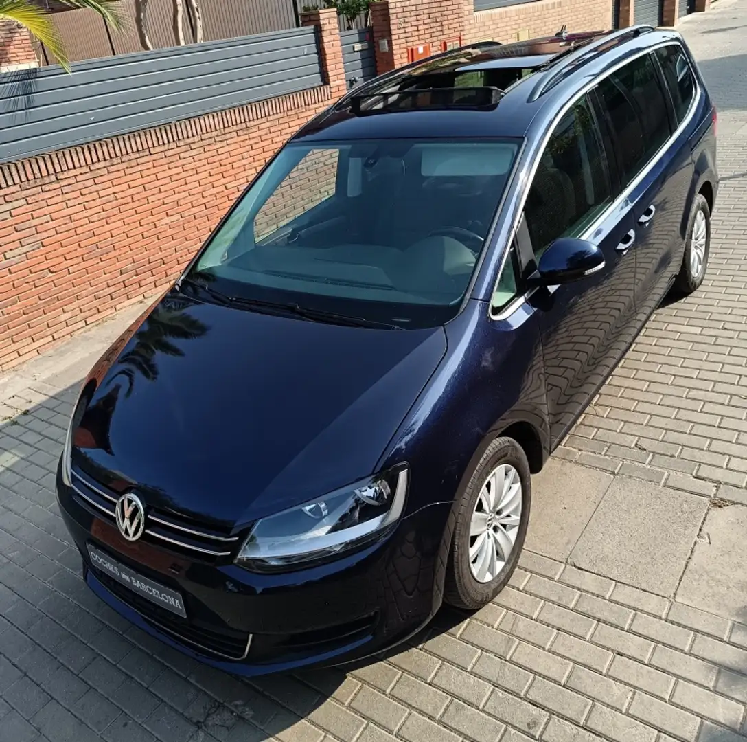 Volkswagen Sharan 2.0TDI Advance BMT DSG 140 Azul - 1