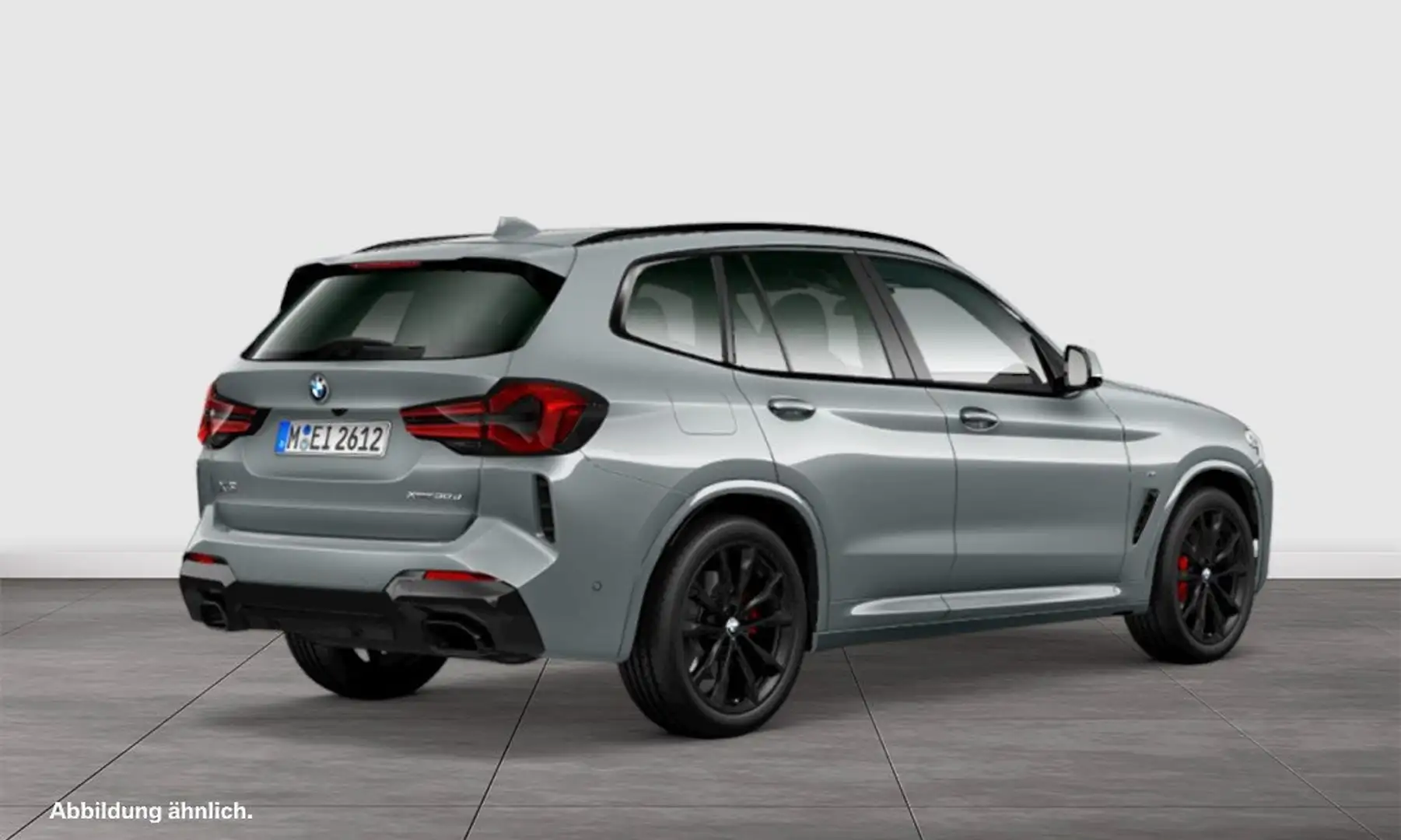 BMW X3 xDrive30d M Sport HUD PANO RFK NAVI LED DAB Grau - 2