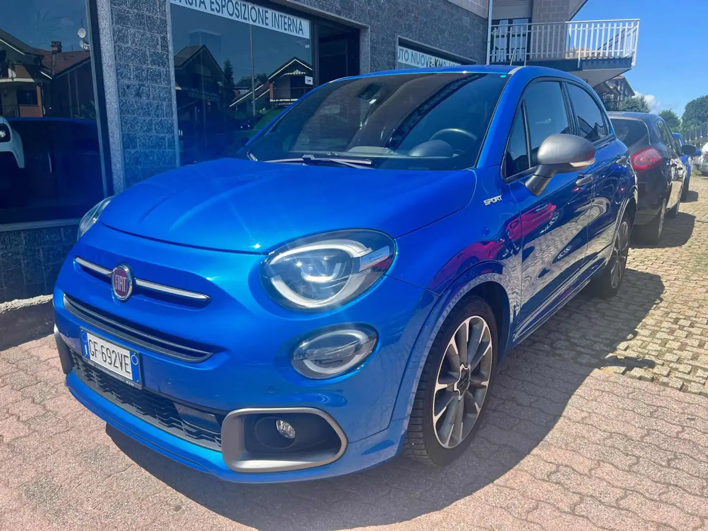 Fiat 500X 1.0 T3 120 CV Sport unico prop. Blu/Azzurro - 2