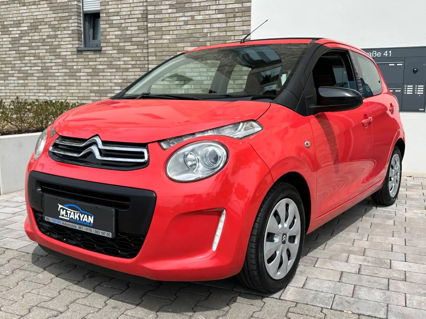 Citroen C1 Airscape Feel Edition*Faltdach*Tüv&İnsp. NEU* Orange - 2