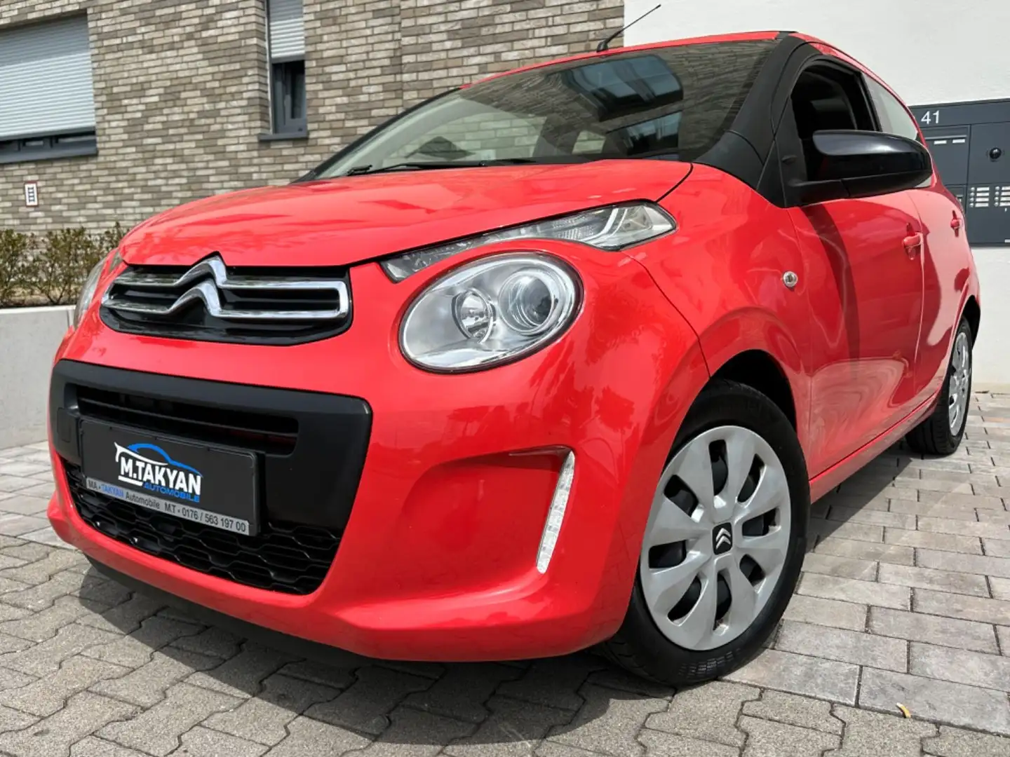 Citroen C1 Airscape Feel Edition*Faltdach*Tüv&İnsp. NEU* Orange - 1