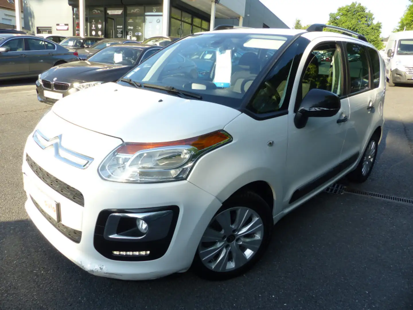 Citroen C3 Picasso PURETECH 110 EXCLUSIVE Blanc - 1