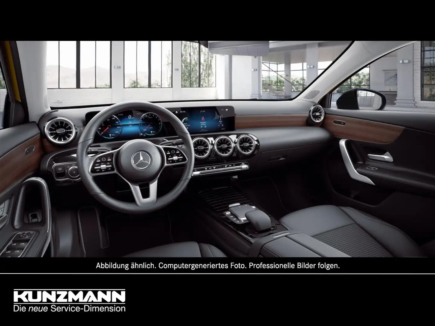 Mercedes-Benz A 250 e  Progressive Night Navi Kamera AHK Gelb - 2
