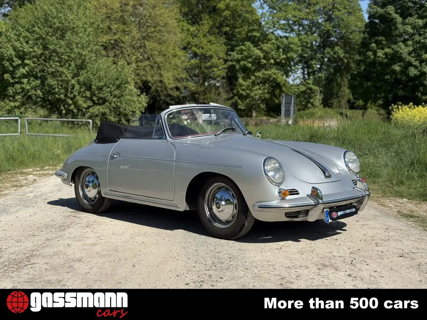 Porsche 356 B Cabrio 1600 S Серебристый - 2