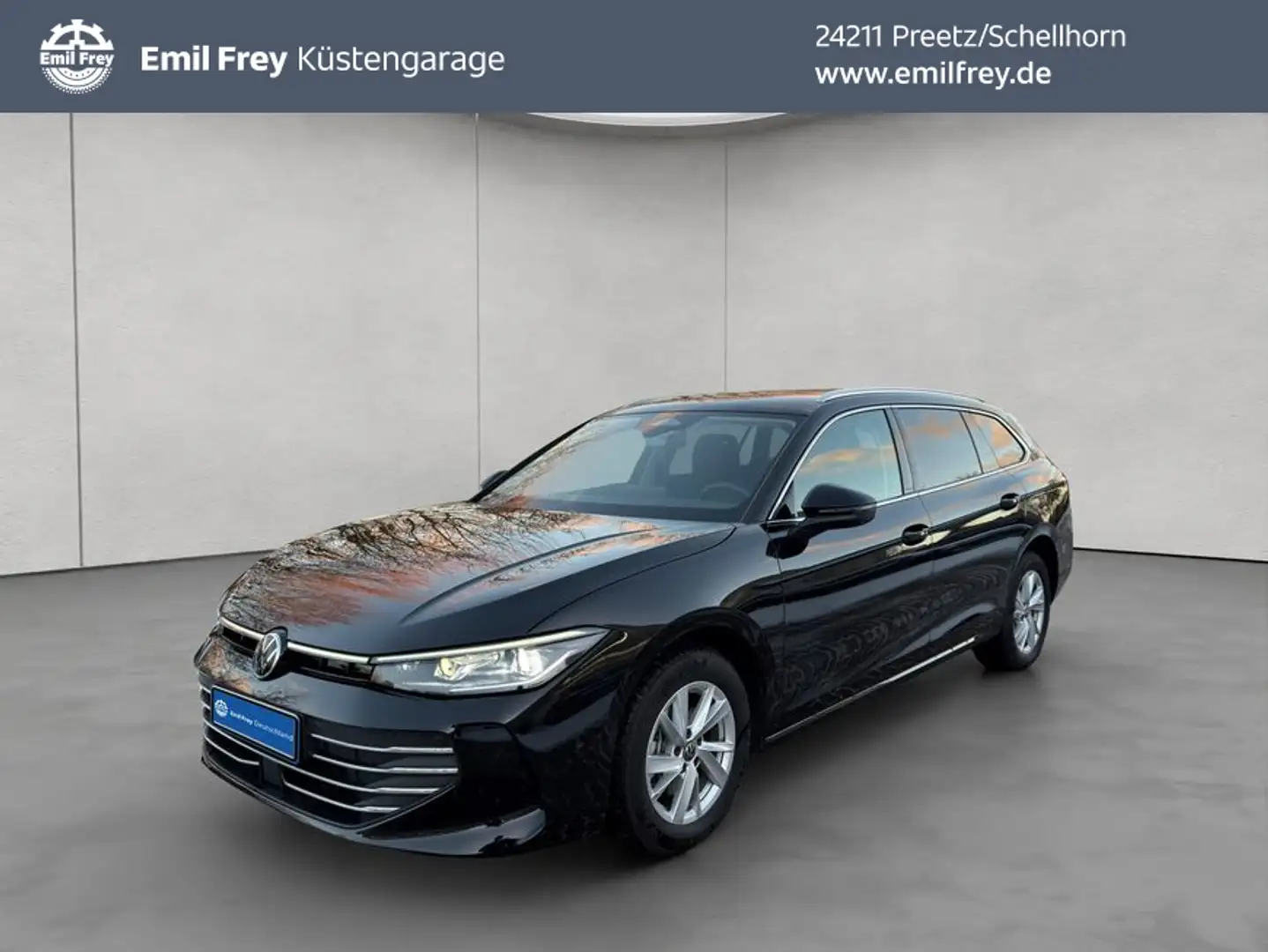 Volkswagen Passat Variant 2.0 TDI Business DSG MATRIX AHK Nav Schwarz - 1