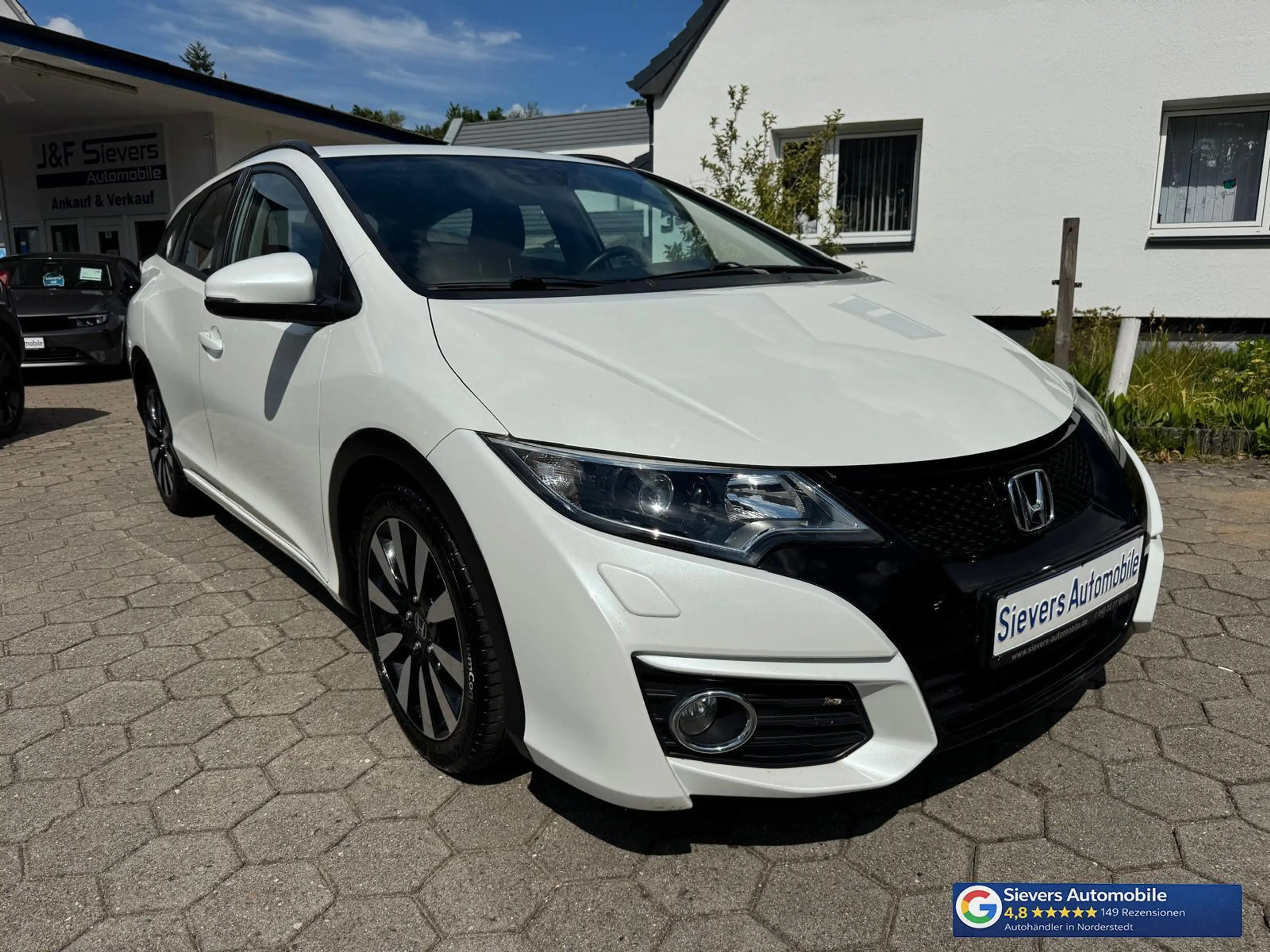 Honda Civic Tourer 1,6 i-DTEC Elegance Rückfahrkamera Klima — photo 2