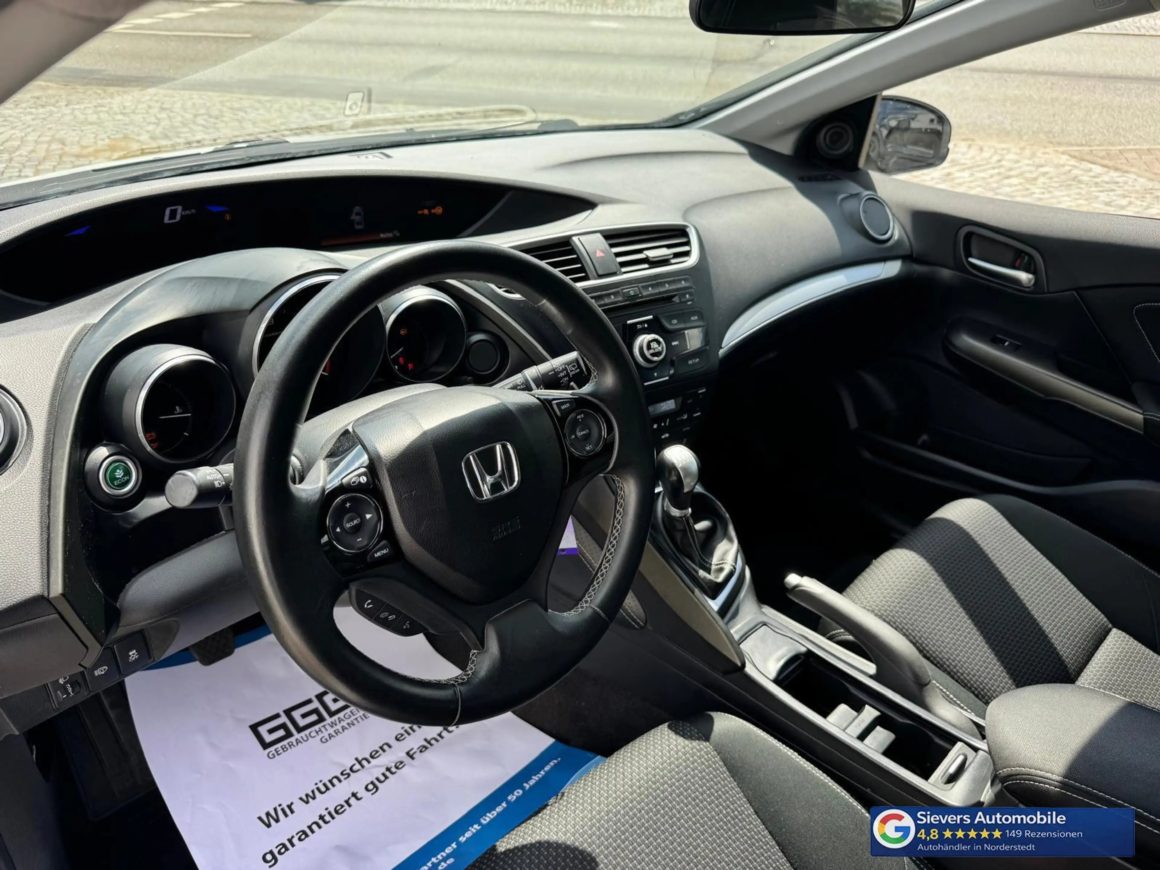 Honda Civic Tourer 1,6 i-DTEC Elegance Rückfahrkamera Klima — photo 12