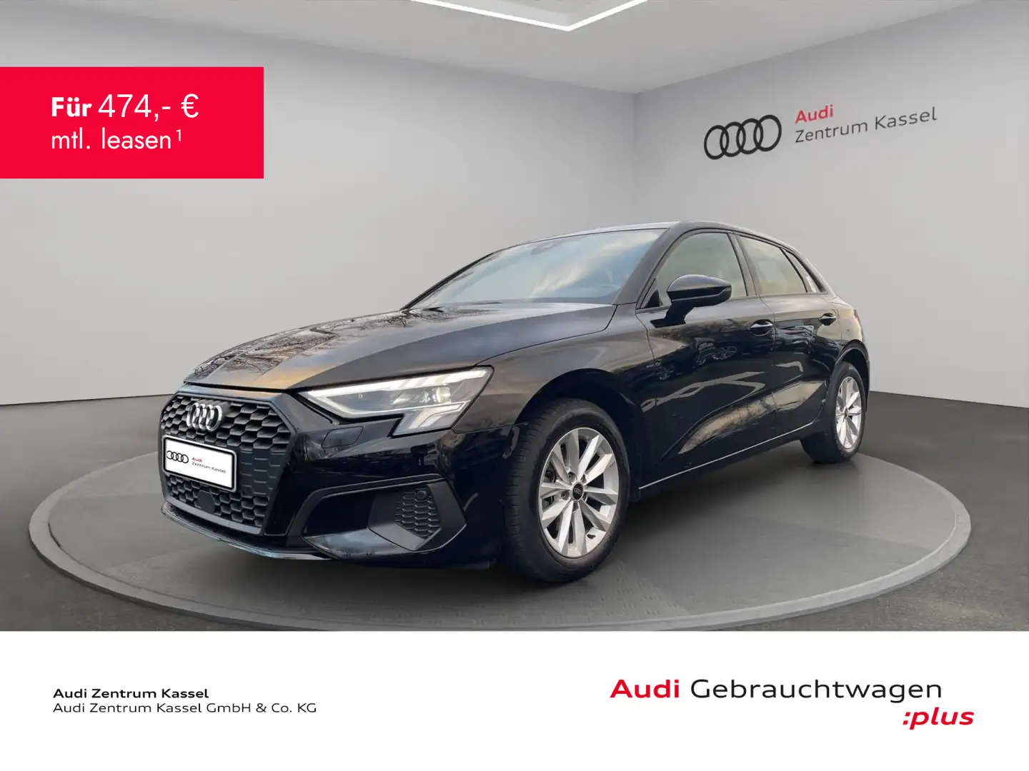 Audi A3 SB 35 TDI LED Navi PDC+ Carplay Standheizung Schwarz - 1