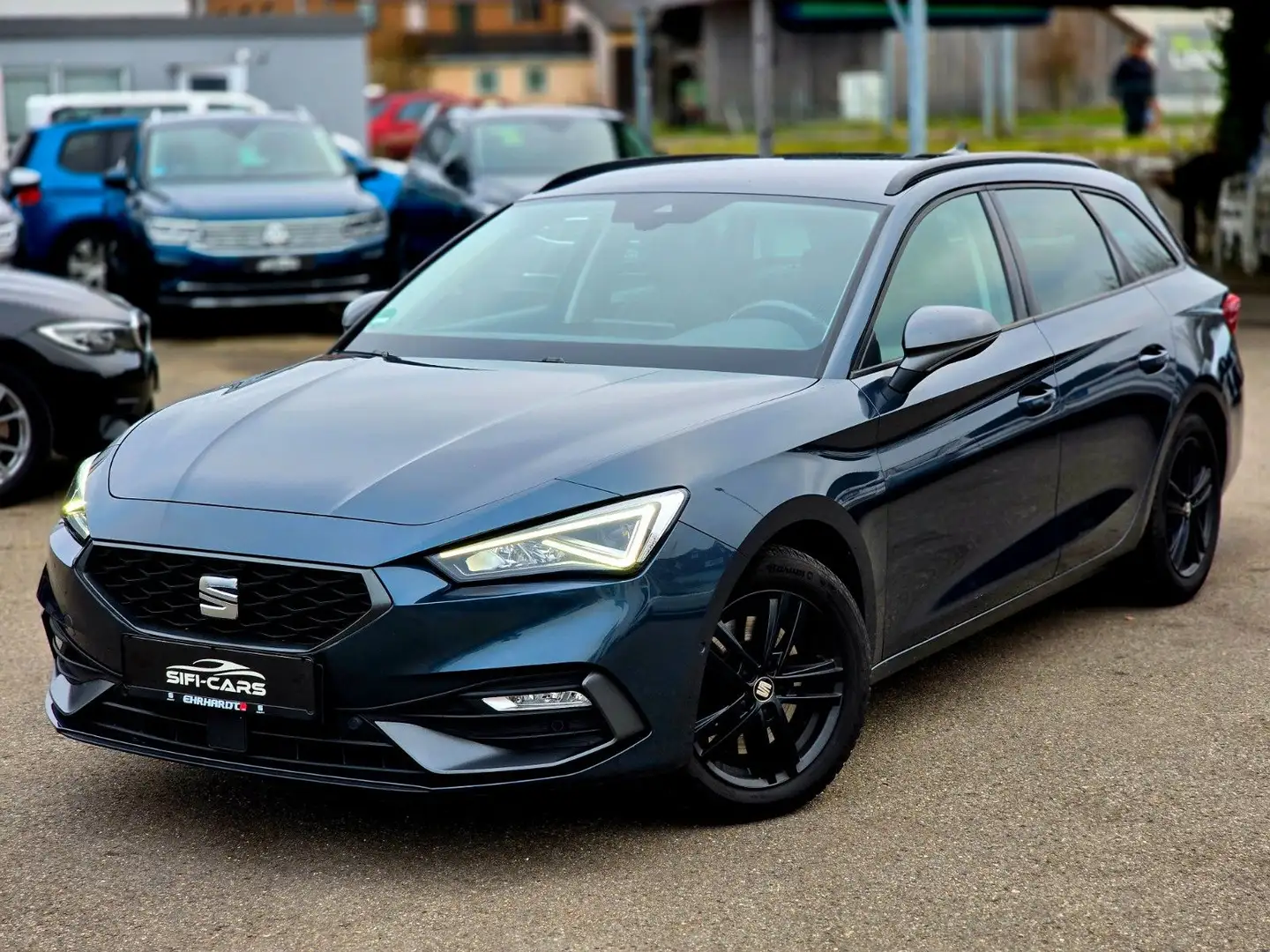 SEAT Leon 2.0 TDI ST*FR*DSG*NAVI*LED*AHK*ACC*ALU*SHZ* Grau - 1