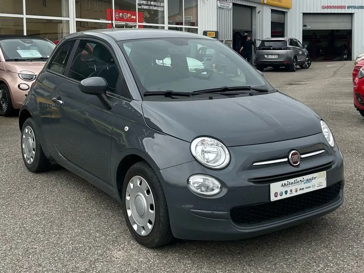 Fiat 500 (150) POP Gris - 2