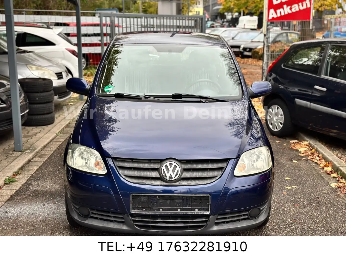Volkswagen Fox Basis TÜV/INSP.NEU*SITZHZG*KLIMA* Blau - 2