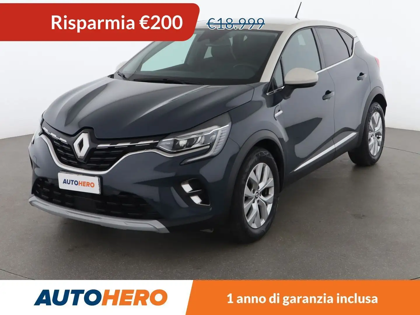 Renault Captur 1.0 TCe Intens 90 CV Blu/Azzurro - 1