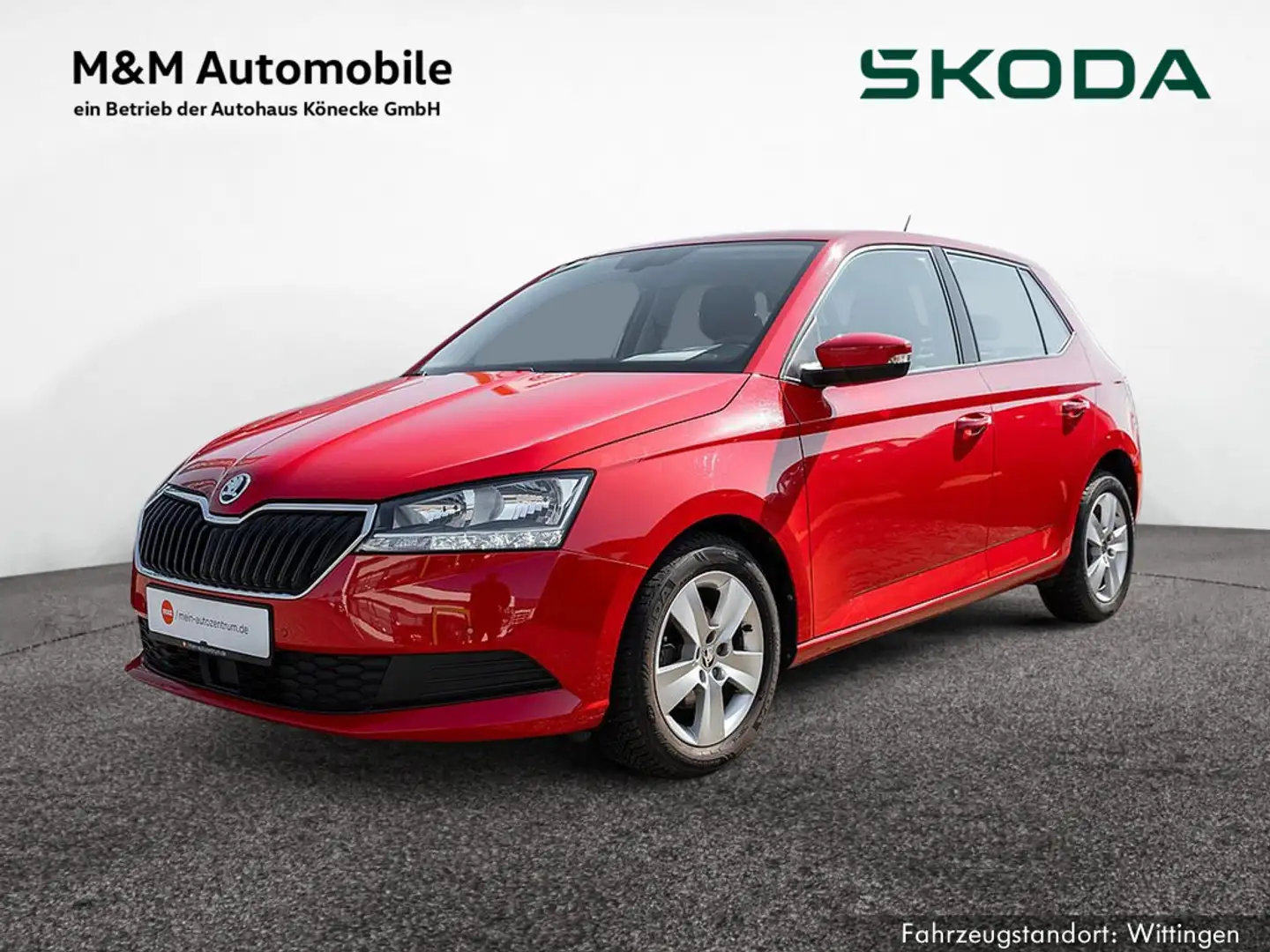 Skoda Fabia 1.0 Ambition "Aktionsfahrzeug" KLIMA KA Rot - 1
