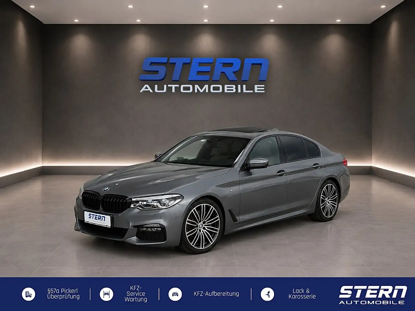 BMW 540 i *HUD*MEMORY*H&K*NAPPA LEDER* Blau - 1