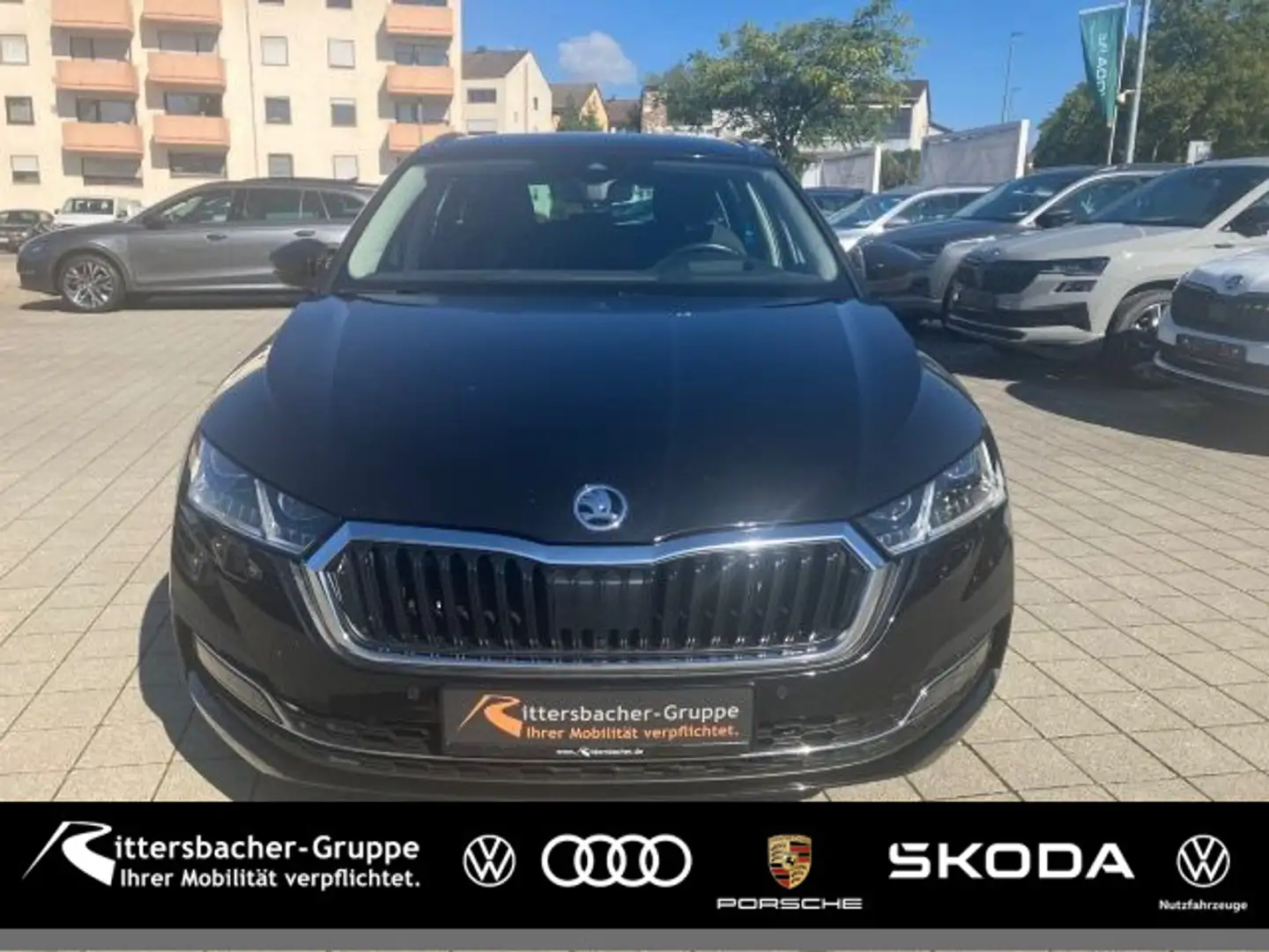 Skoda Octavia Combi 1.4 TSI iV Style SmartLink Zwart - 1