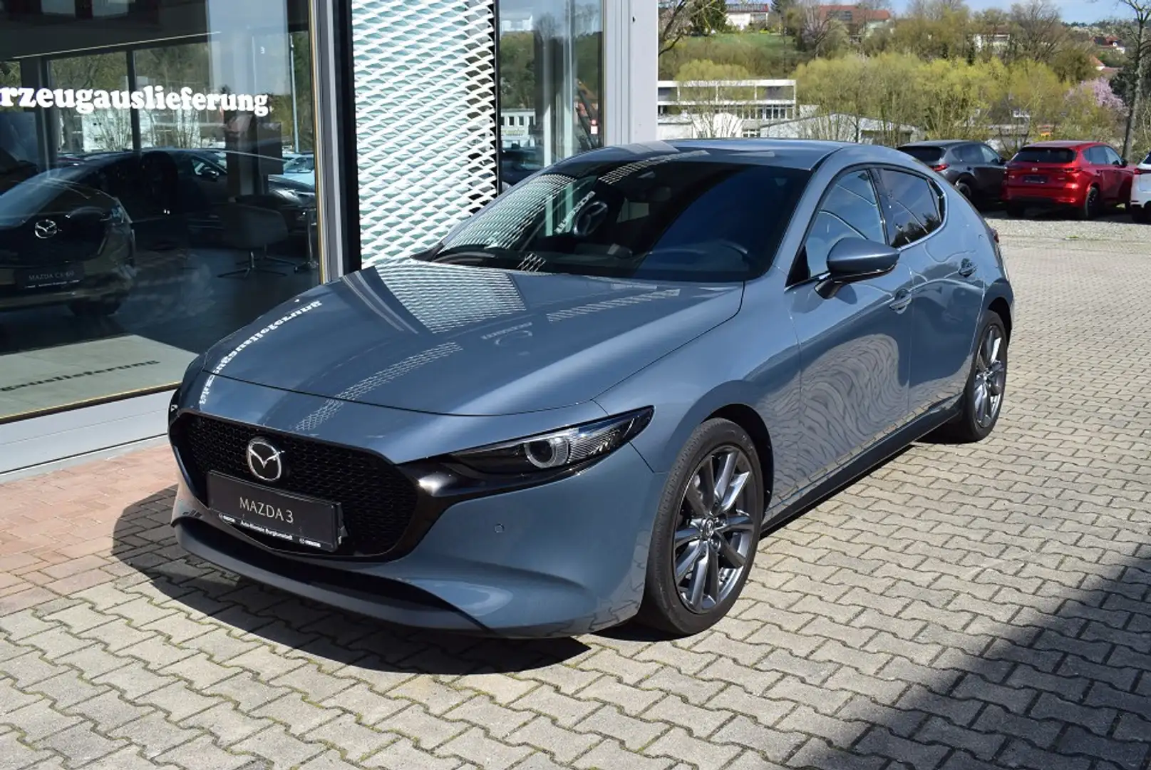 Mazda 3 2.0 150PS Selection 18Zoll Design-P Matrix-LED App Grau - 2