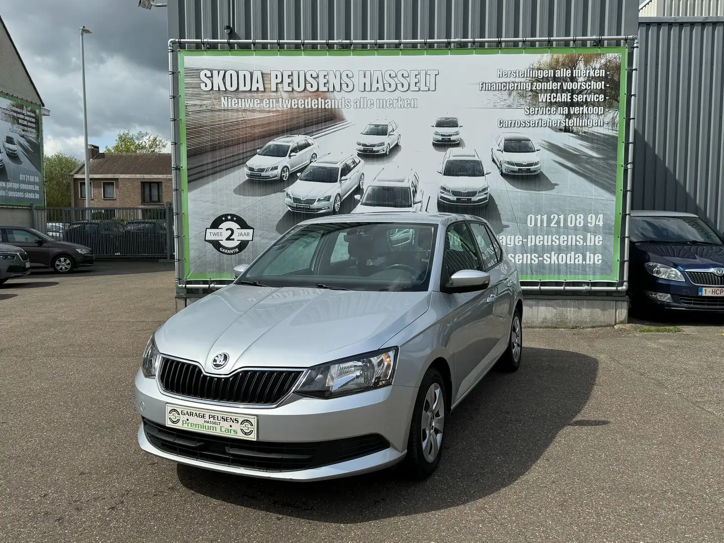 Skoda Fabia 1.0i Ambition Zilver - 1