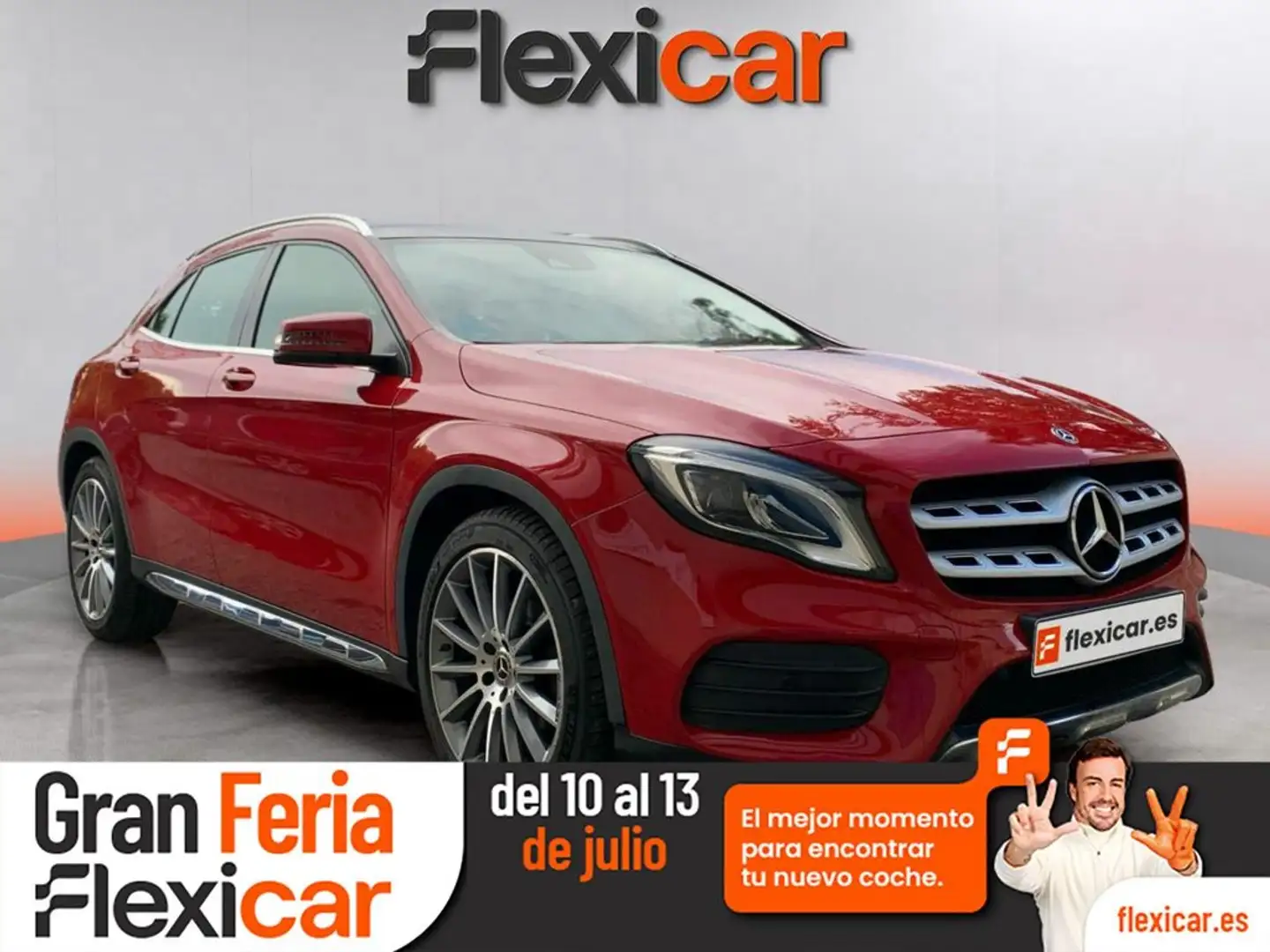 Mercedes-Benz GLA 180 Rojo - 1