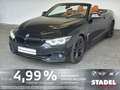 BMW 420 i Cabrio Sport Line Navi.LED.HuD.HarmKard.RFK Schwarz - thumbnail 2