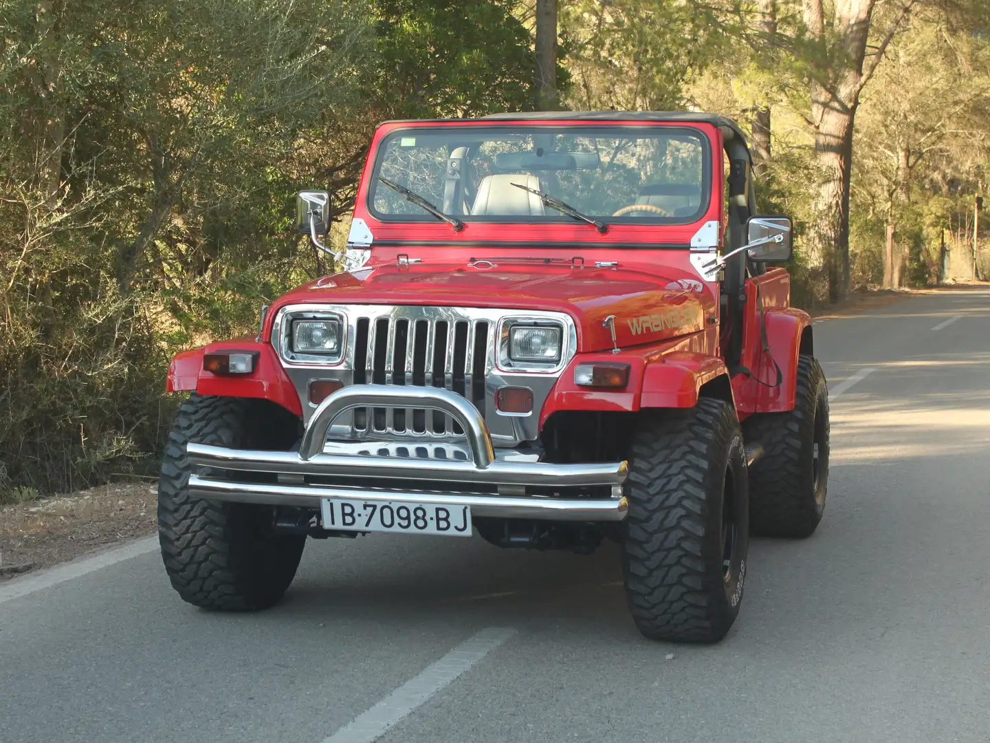 Jeep Wrangler Wrangler 2.5 Soft Top Base Rouge - 1