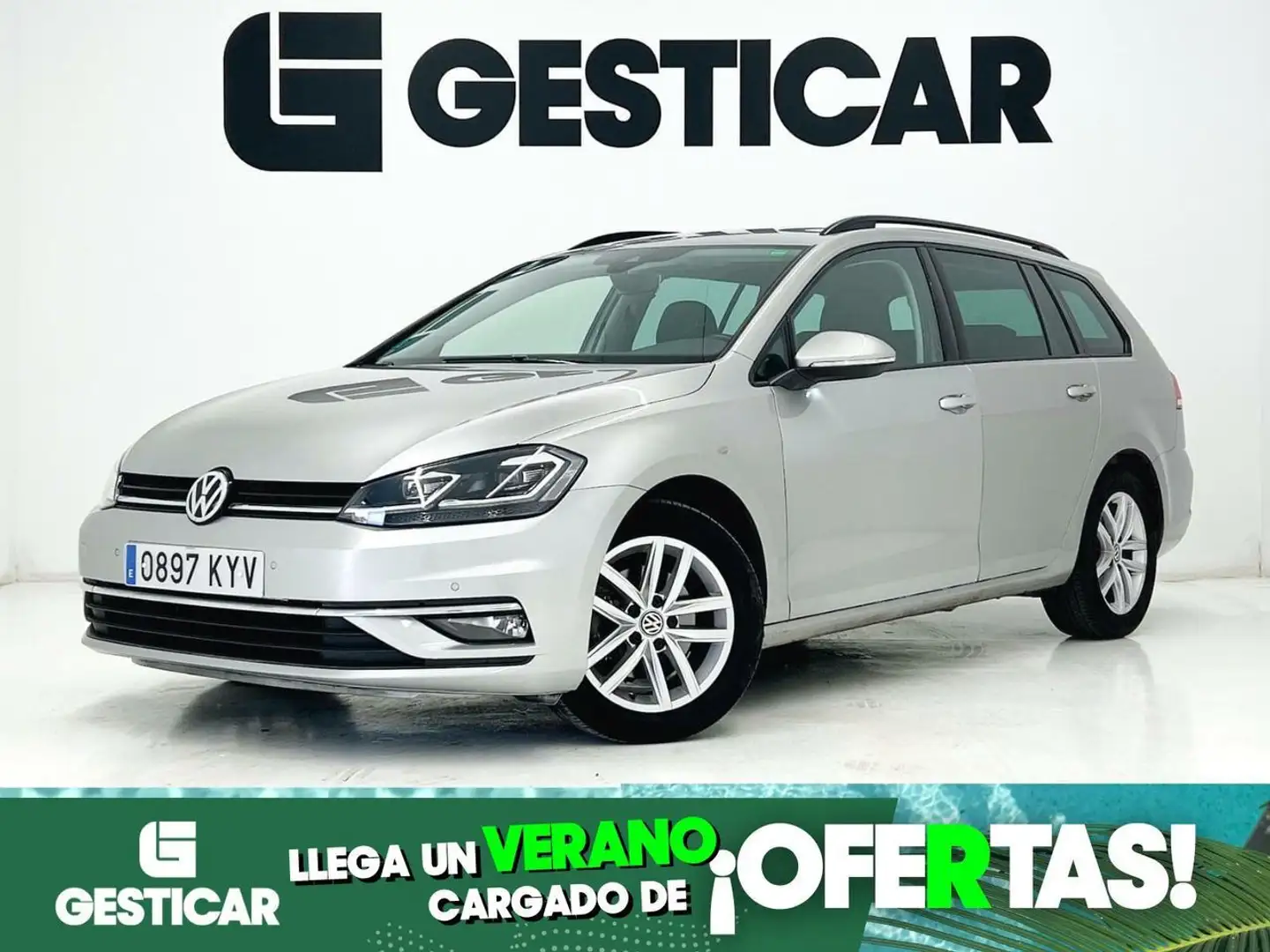 Volkswagen Golf Variant 2.0TDI Advance DSG7 Argent - 1