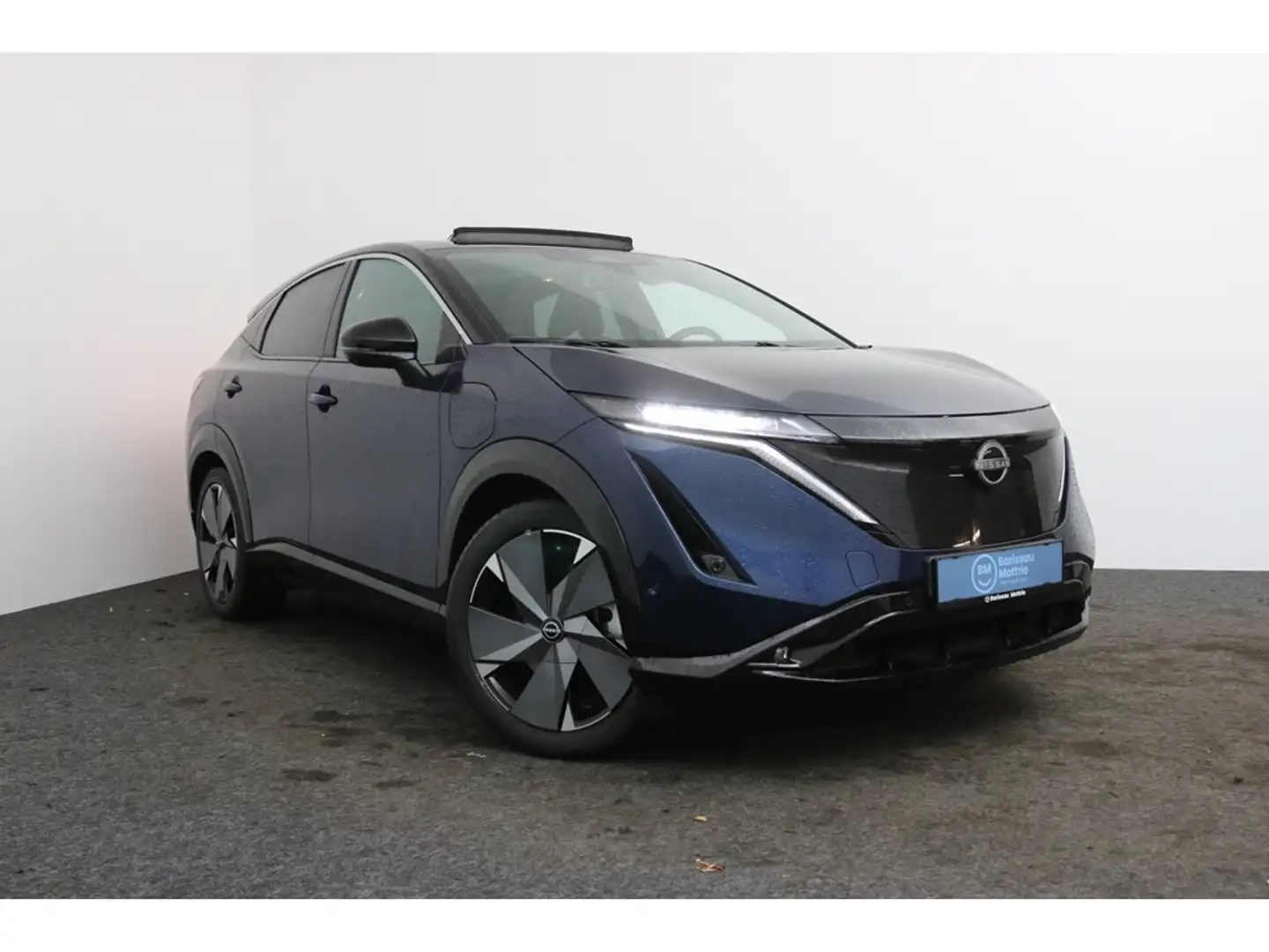 Nissan Ariya 63KWH EVOLVE + 20INCH + 22KW CHARGER *Lighting pac Albastru - 1