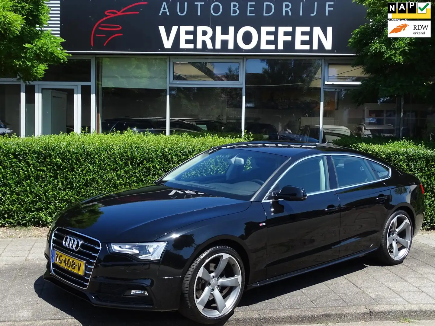 Audi A5 Sportback 1.8 TFSI Adrenalin - S-LINE - AUTOMAAT - Fekete - 1