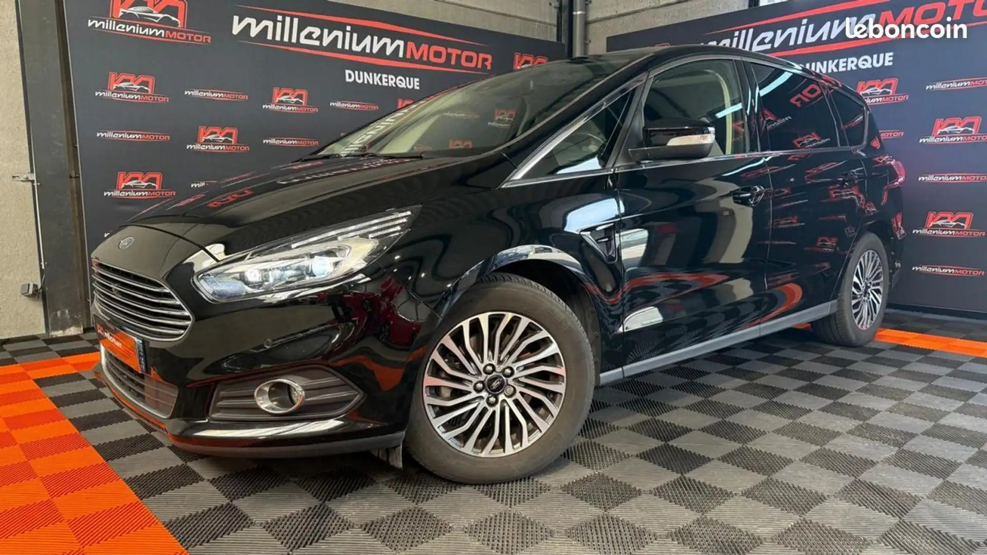 Ford S-Max 7 Places TITANIUM 2.0 EcoBlue 190 CV BVA GARANTIE  Nero - 1