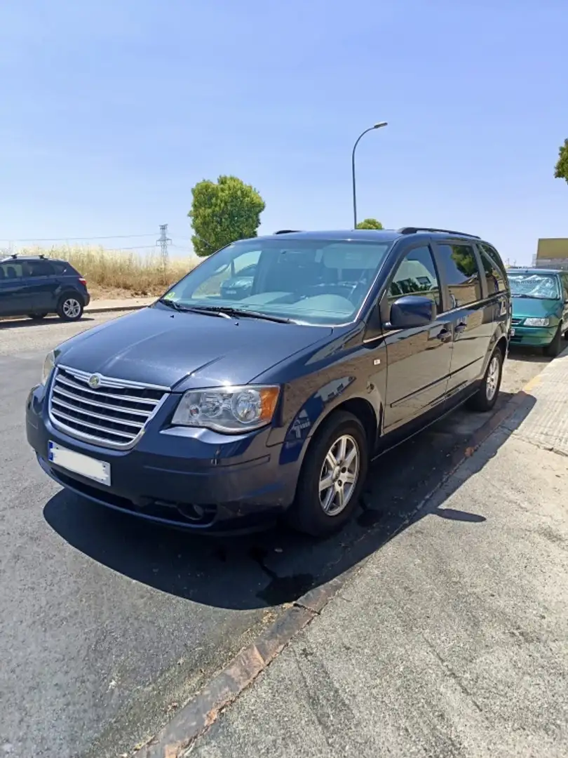 Chrysler Voyager Grand 2.8CRD Touring Aut. Modrá - 1