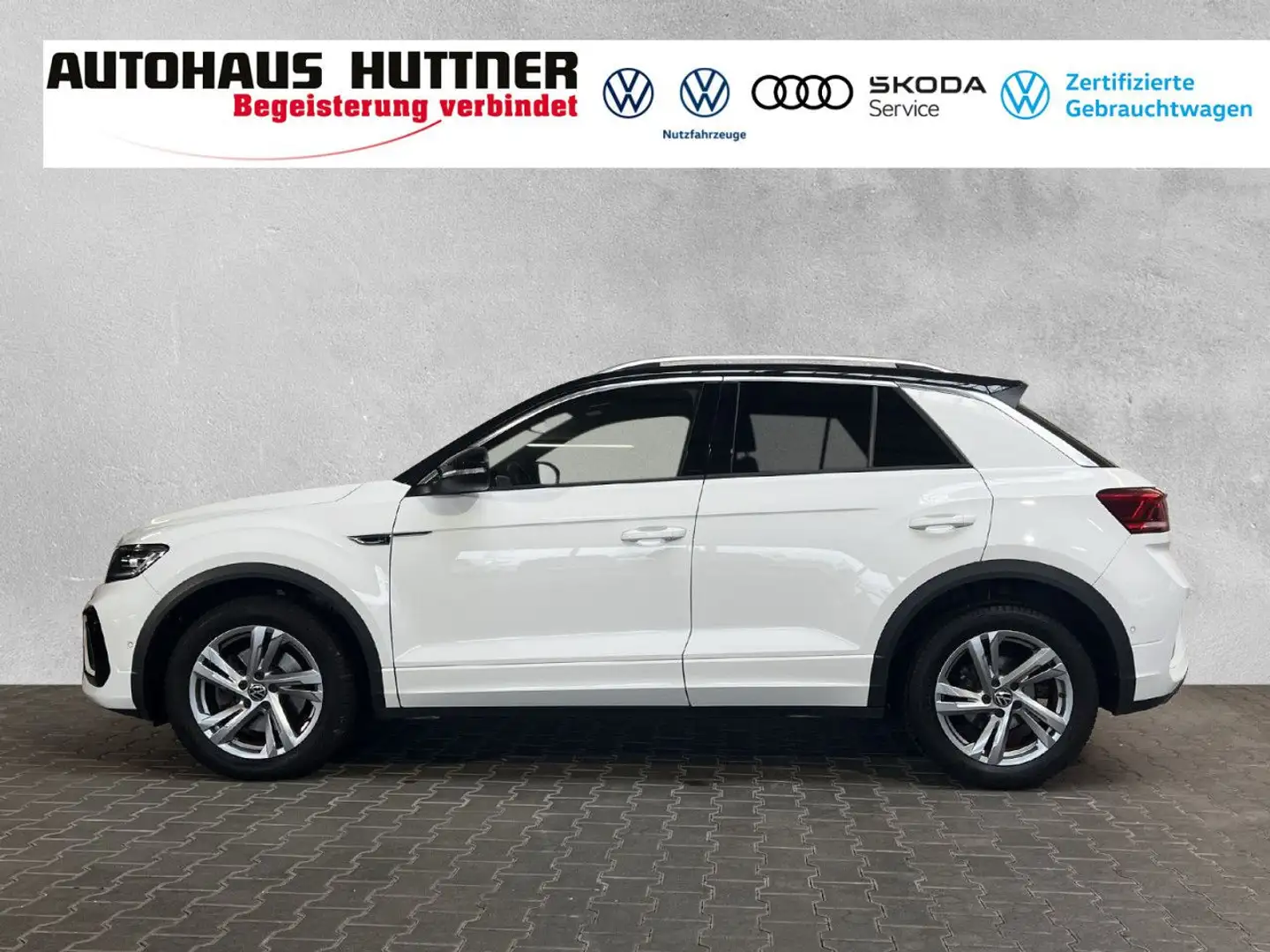 Volkswagen T-Roc R-Line 2.0 TDI DSG AHK RÜCKFAHRKAMERA LED Weiß - 2