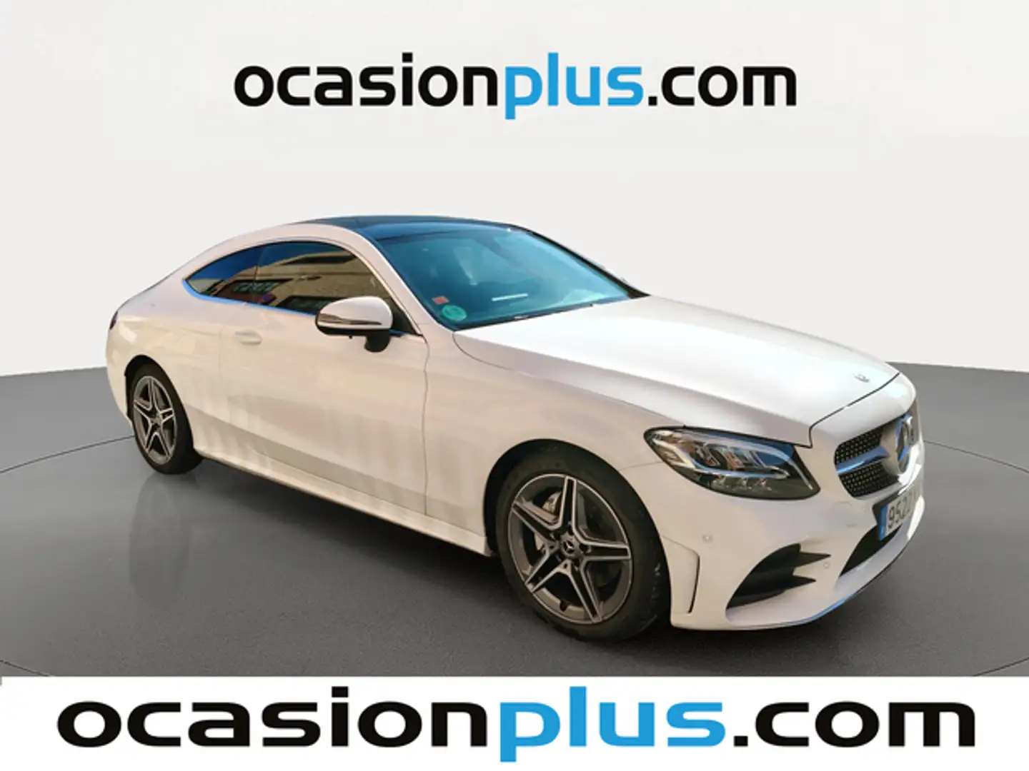 Mercedes-Benz C 220 Coupé 220d 9G-Tronic Blanc - 2