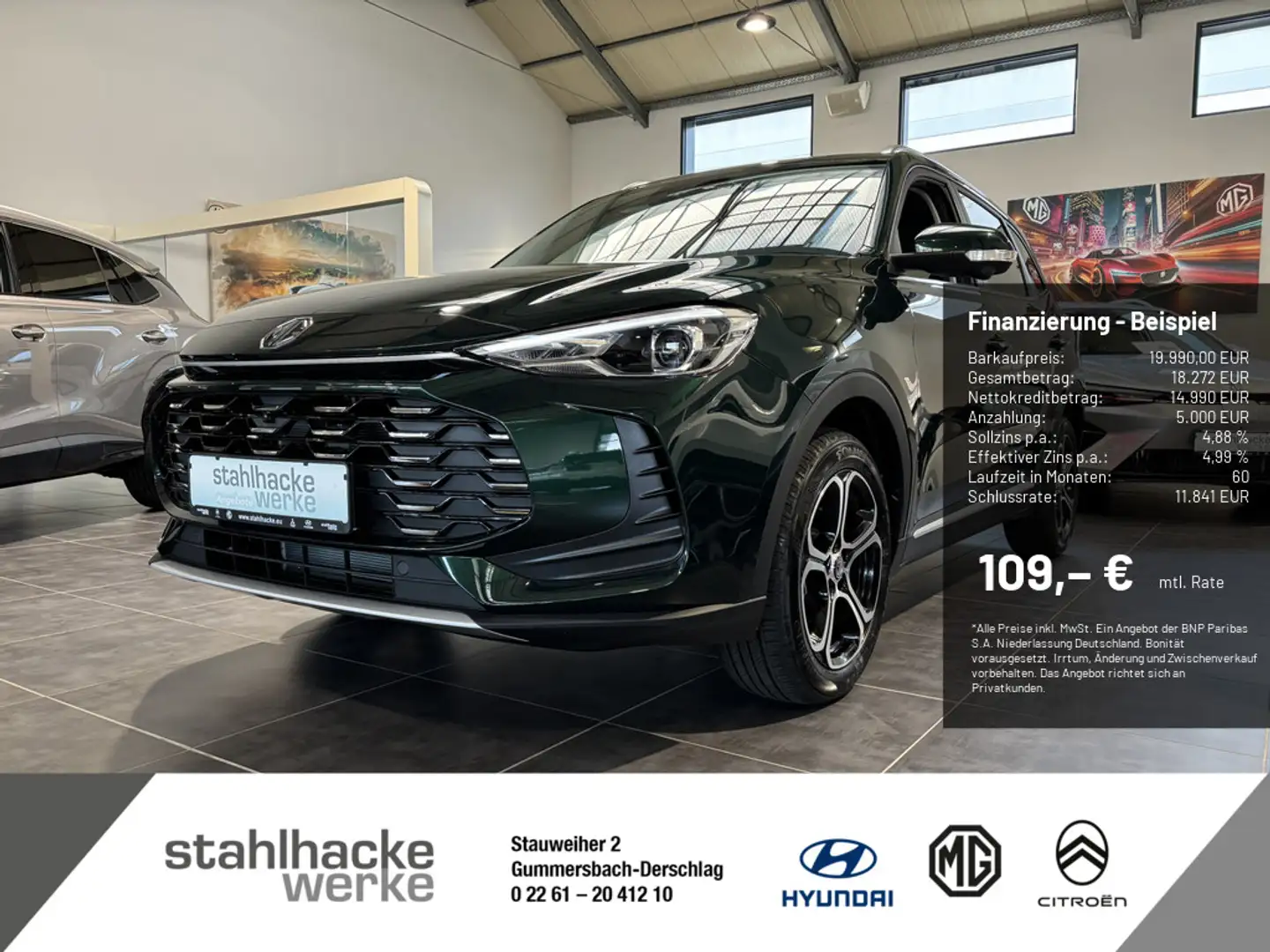 MG ZS 1.5L MT Comfort Zelená - 1