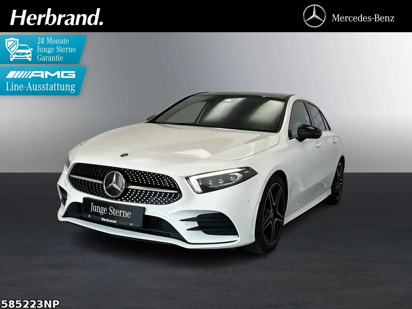 Mercedes-Benz A 200 AMG  *Night Panorama Multibeam Burmester Blanco - 1