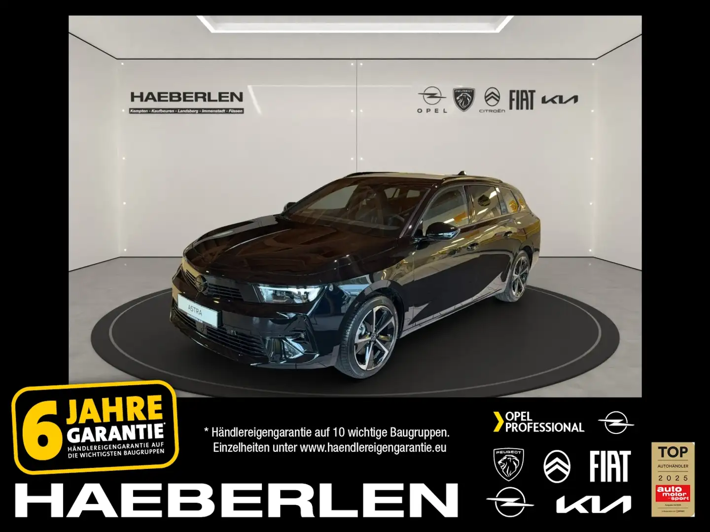 Opel Astra L ST 1.2 Turbo *RKamera*Tempomat*Navi* Noir - 1