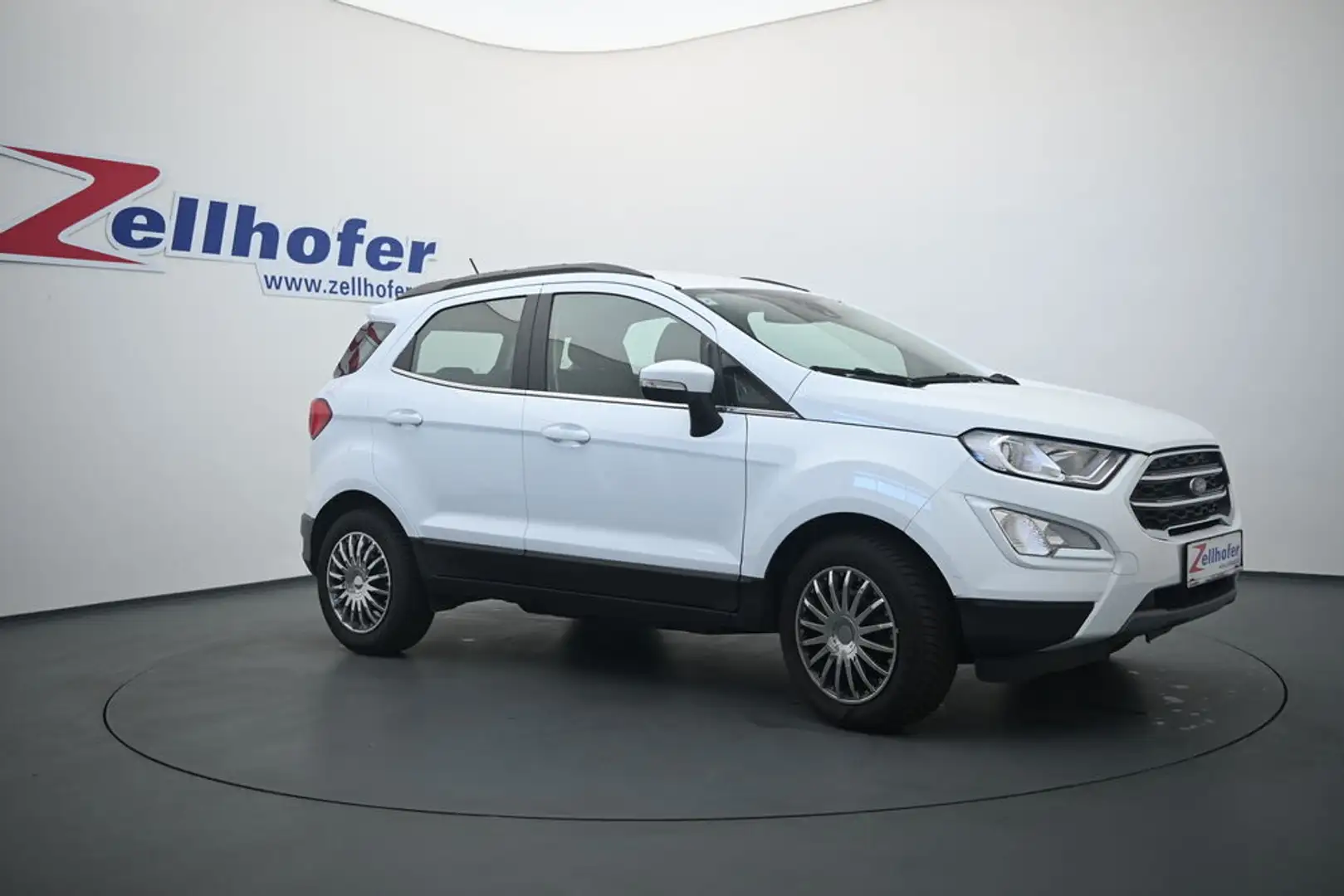 Ford EcoSport 1,0 EcoBoost Titanium Weiß - 2
