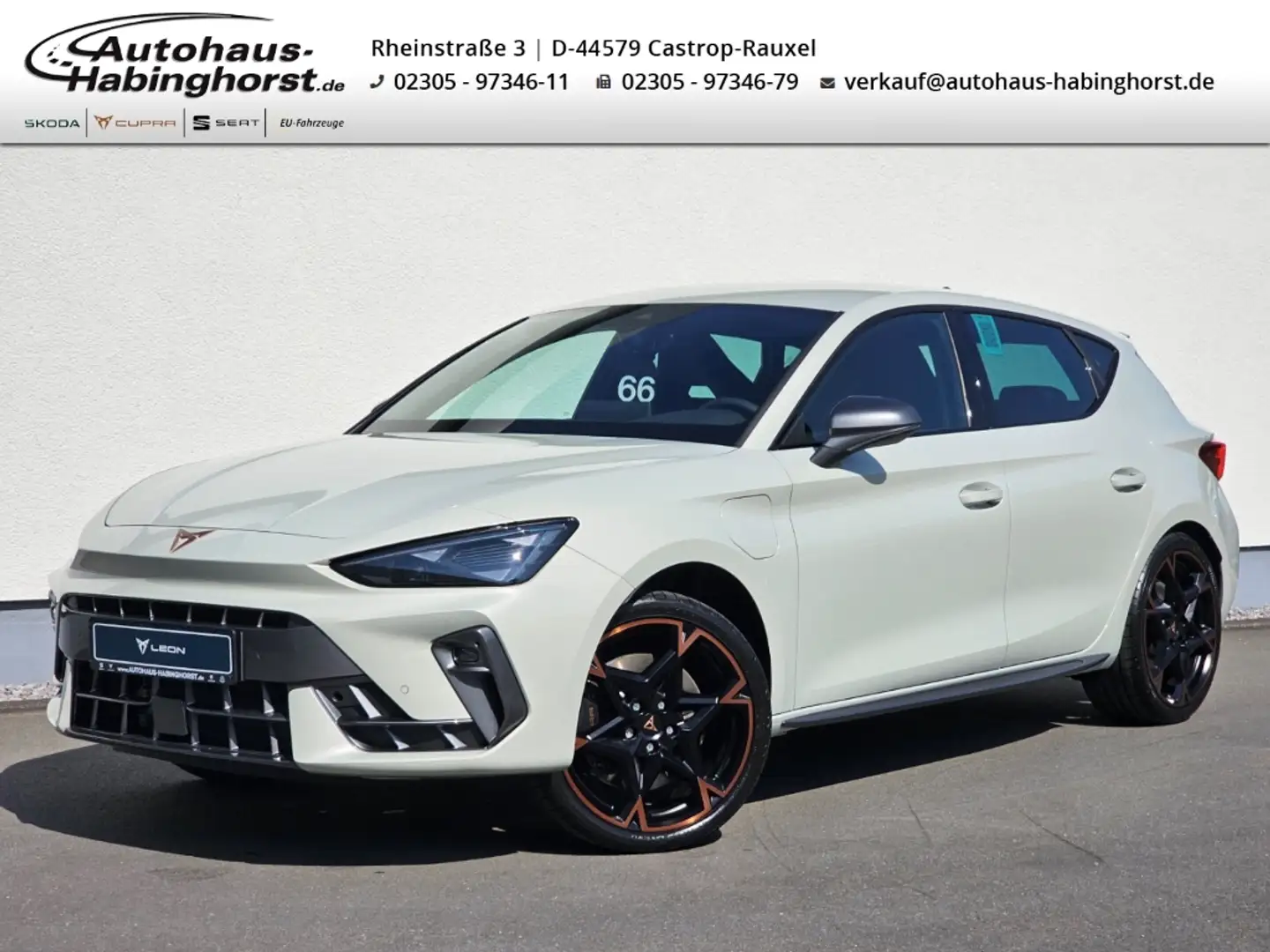 CUPRA Leon FL 1.5 e-Hybrid DSG VZ Kamera Sennheiser Alu19 Gris - 1