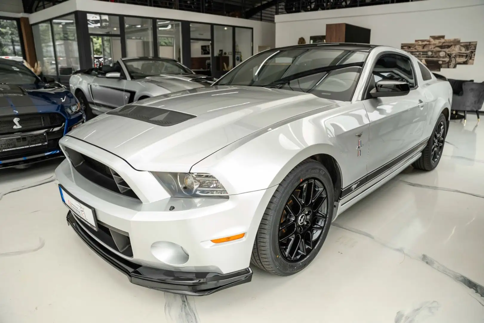 Ford Mustang 3,7 V6 LEDER XENON ALU PDC Silber - 1
