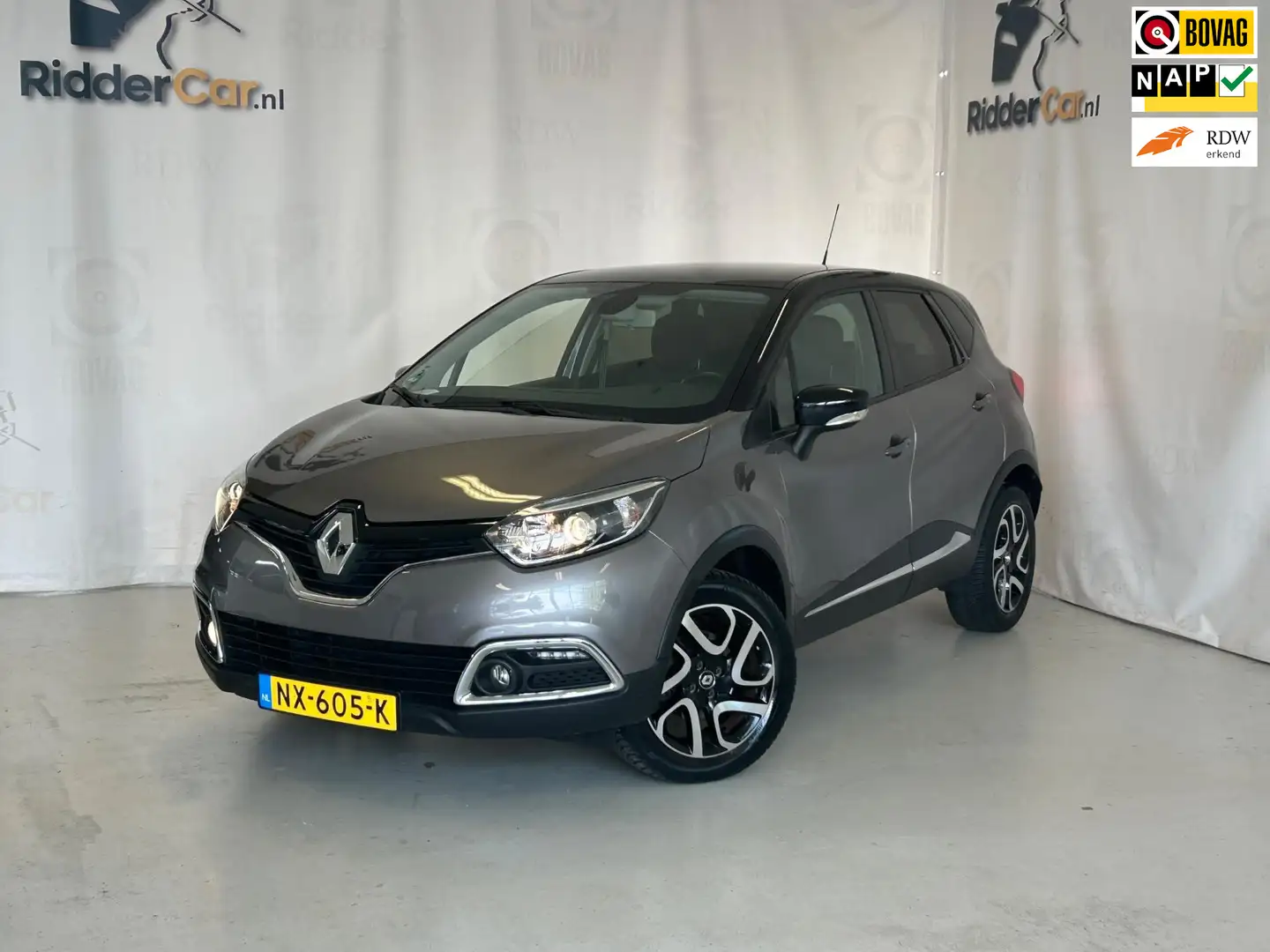 Renault Captur 1.2 TCe Dynamique|GARANTIE|NAP|NAVI|BLUETOOTH|CRUI Grijs - 1