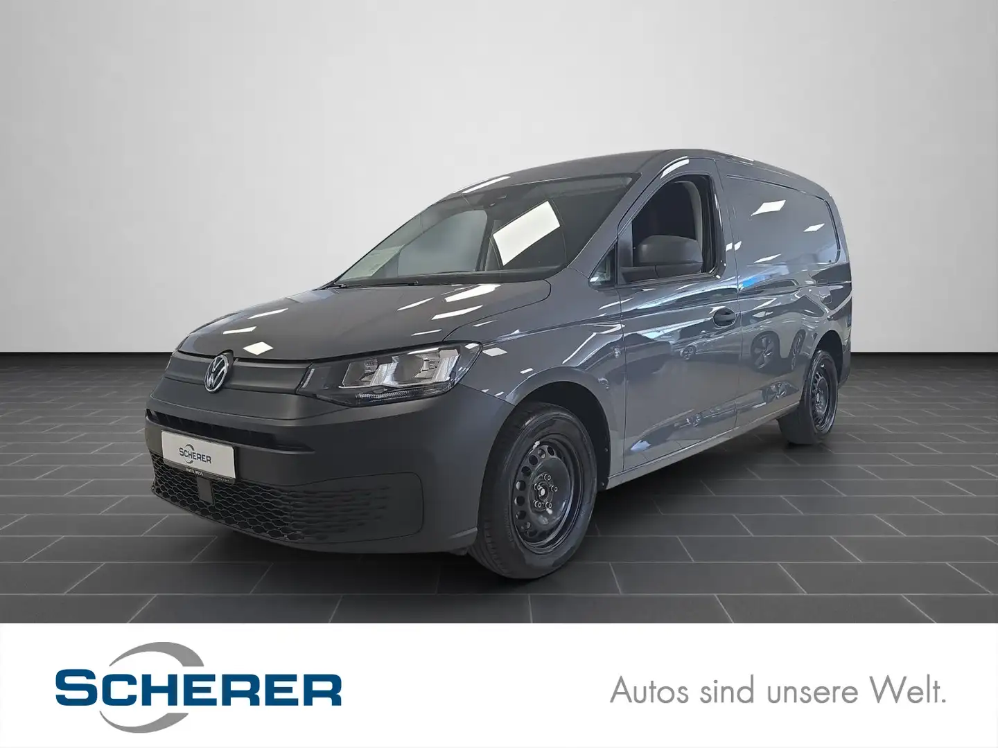 Volkswagen Caddy 2.0 TDI Maxi PDC GRA Bluetooth Holzboden Gris - 1