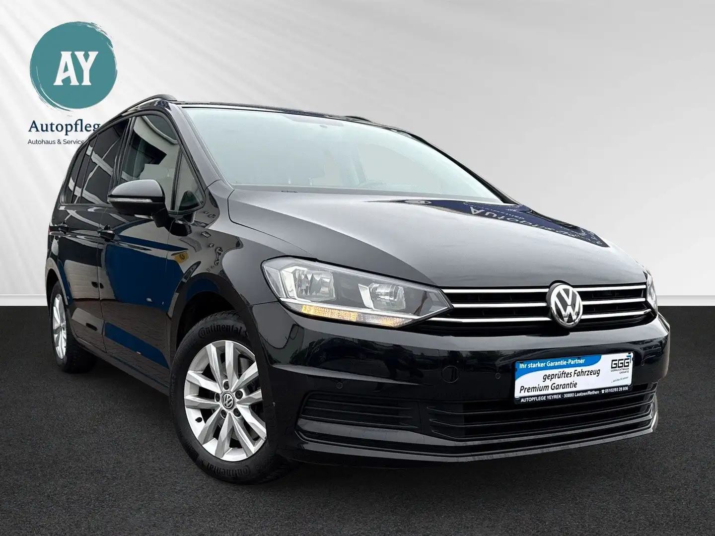 Volkswagen Touran Comfortline BMT|Anhängkppl.|Navi|Tempomat Negru - 1