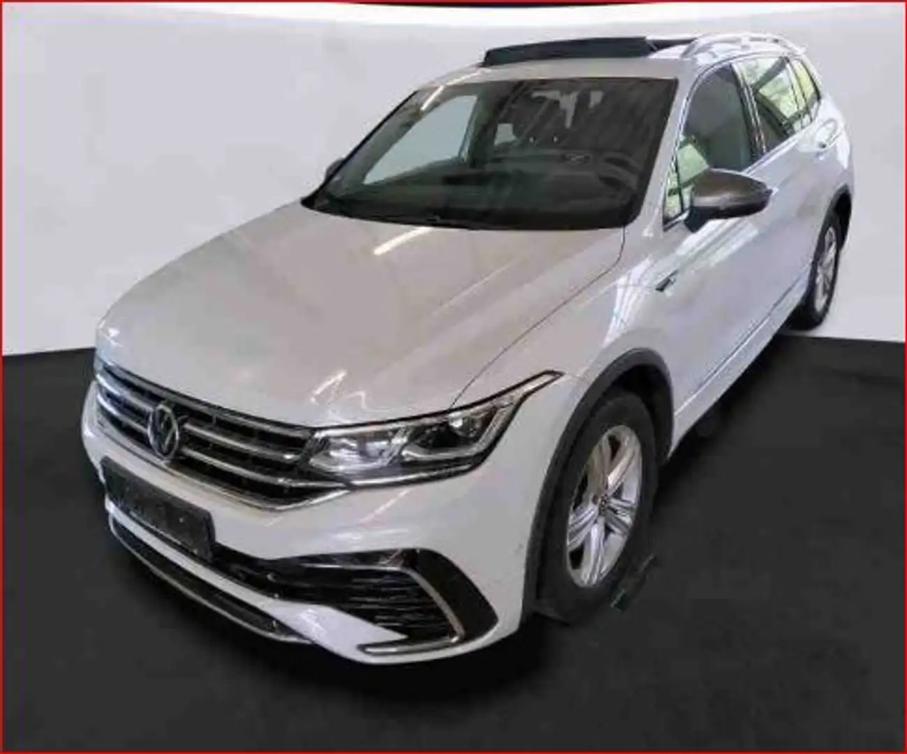Volkswagen Tiguan Allspace TDI R-Line Top-Paket StaHz LM20 Blanc - 1