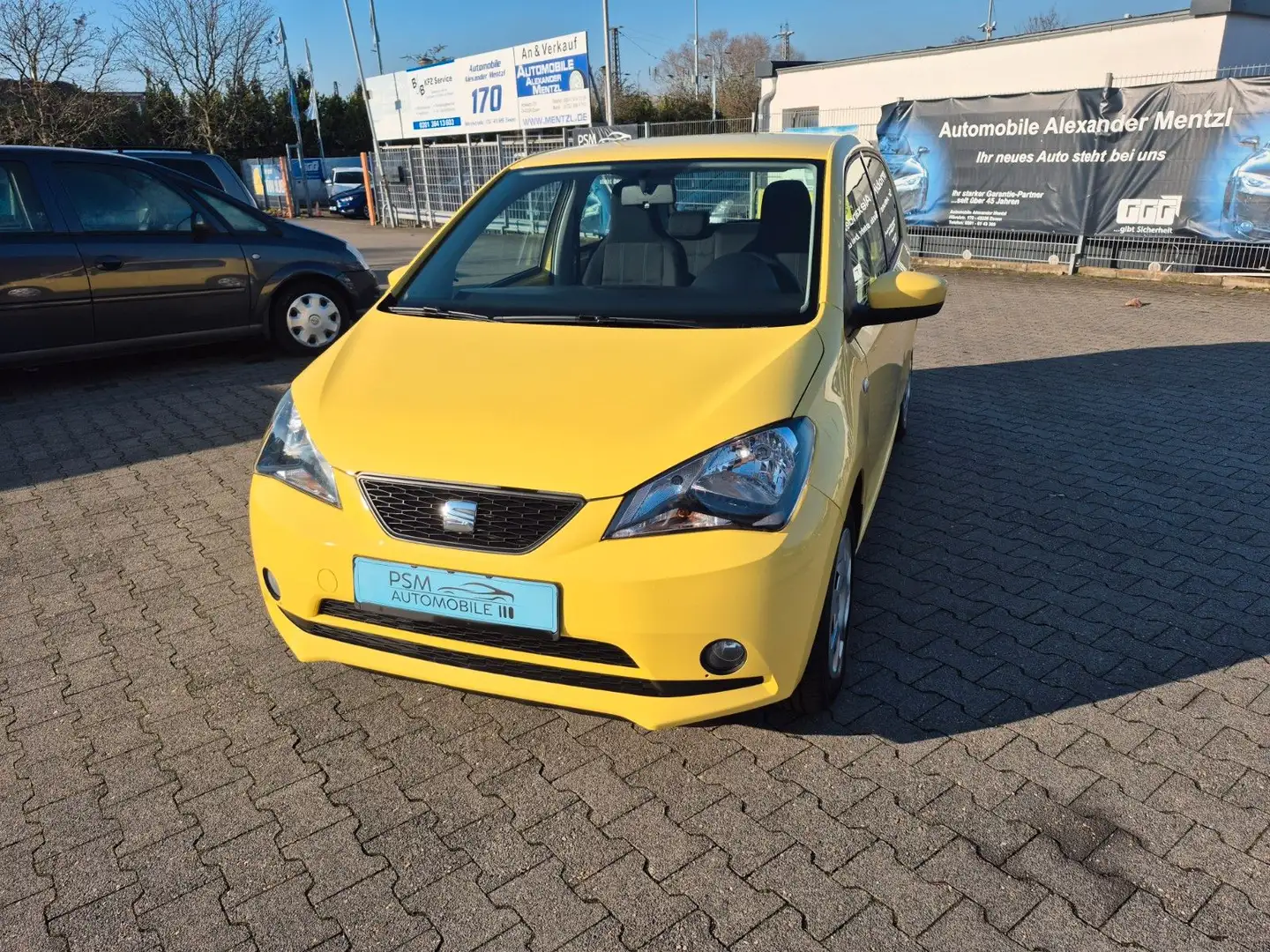 SEAT Mii Klimaanlage Garantie Gelb - 2