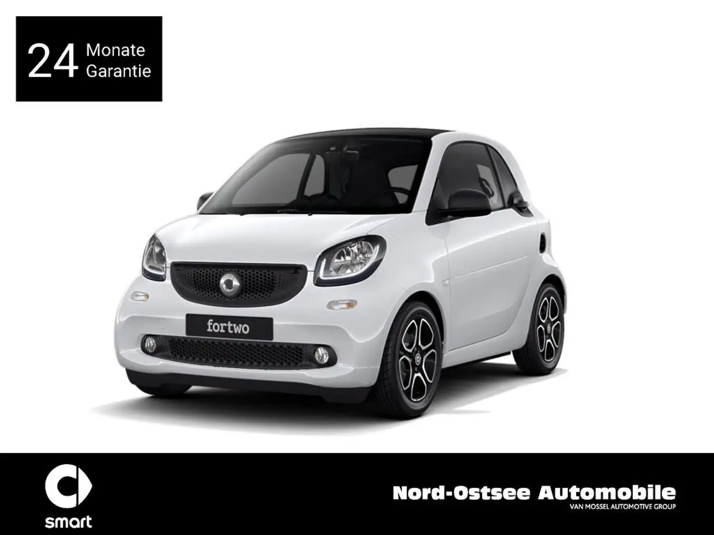 smart forTwo 52 kW PDC HI PANO LED SITZH TEMPOMAT Bianco - 1