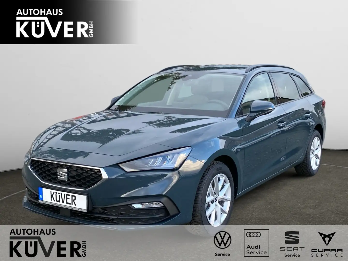 SEAT Leon ST Style 1.5 TSI DSG ACC+AHK+LED+Shzg.+PDC GJR*ACC Blau - 1