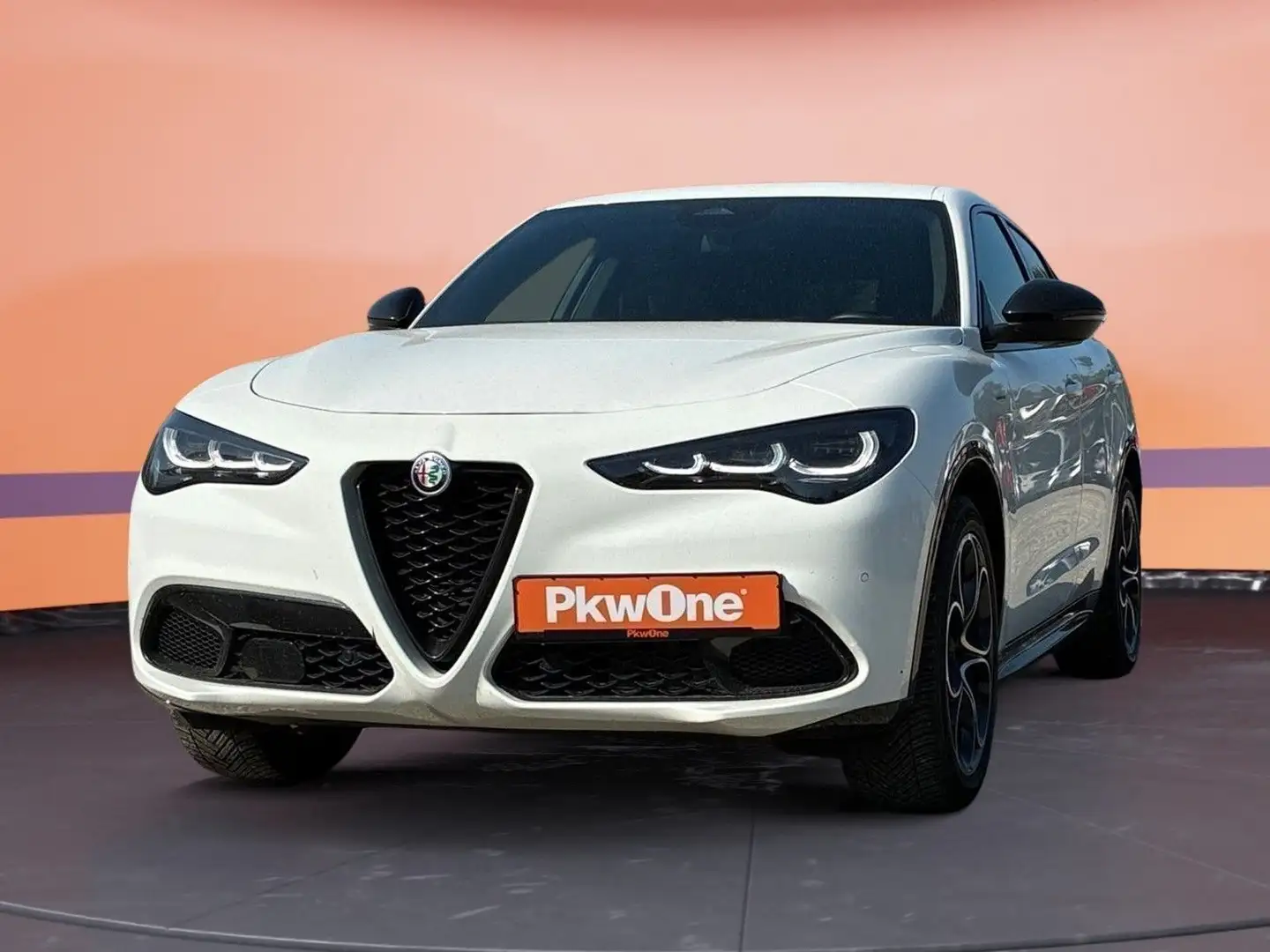 Alfa Romeo Stelvio 2.2 16V AT8 Veloce #ACC#LED#KAMERA Weiß - 1