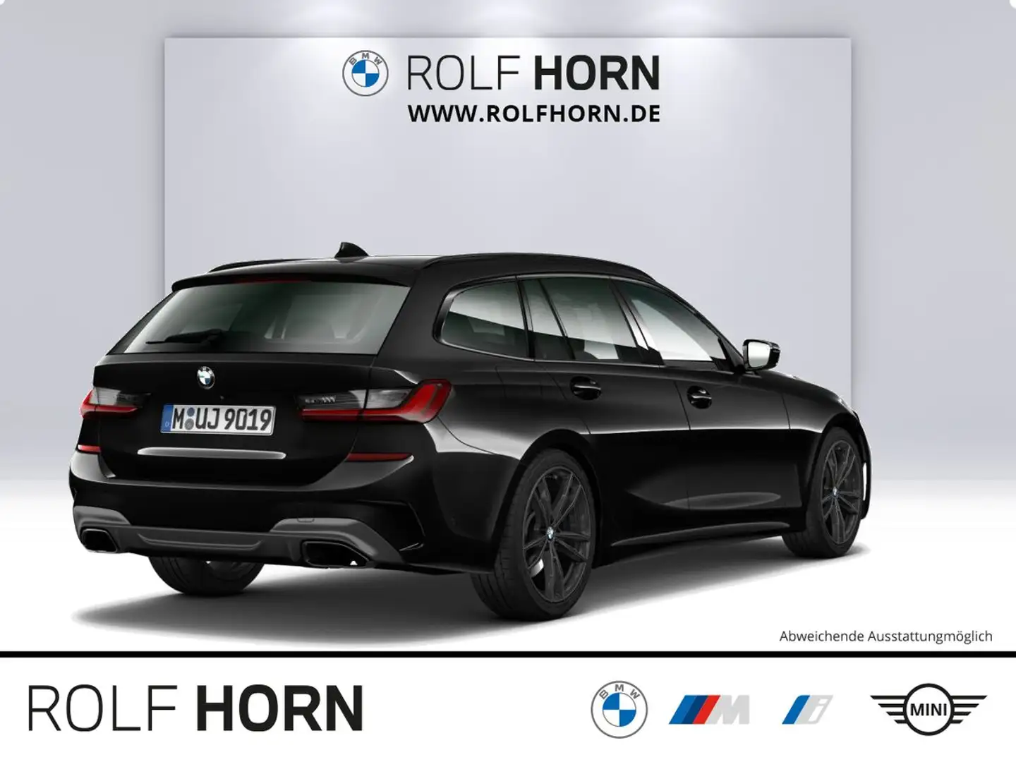 BMW 340 M340d xDrive Navi Pano HiFi Laser SHZ 19" RFK Schwarz - 2