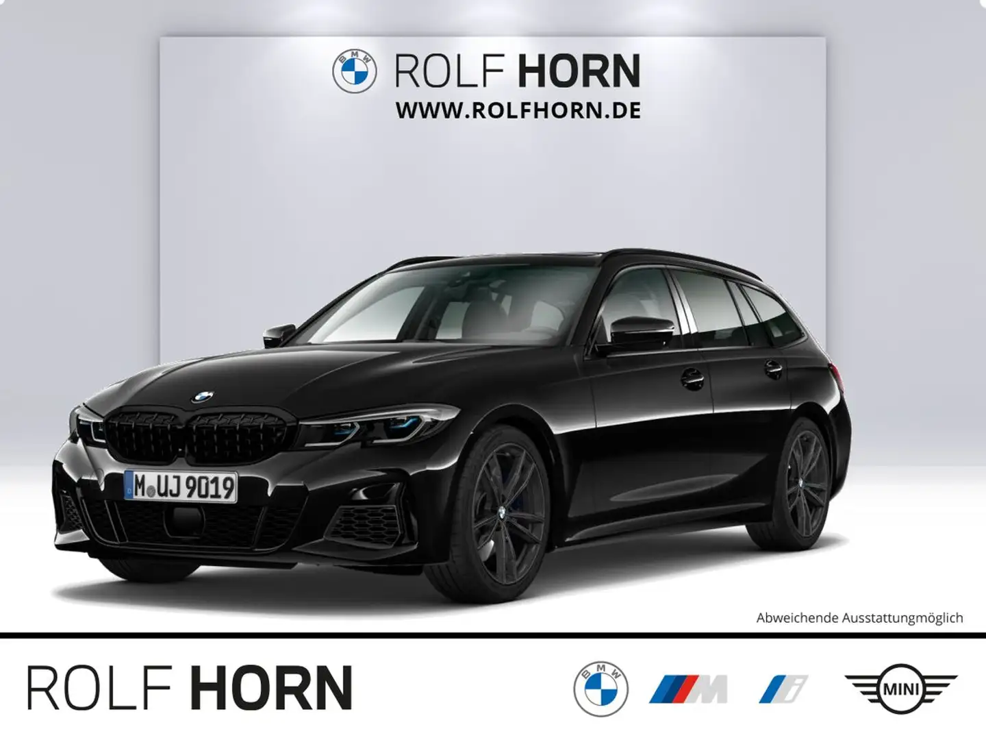 BMW 340 M340d xDrive Navi Pano HiFi Laser SHZ 19" RFK Schwarz - 1