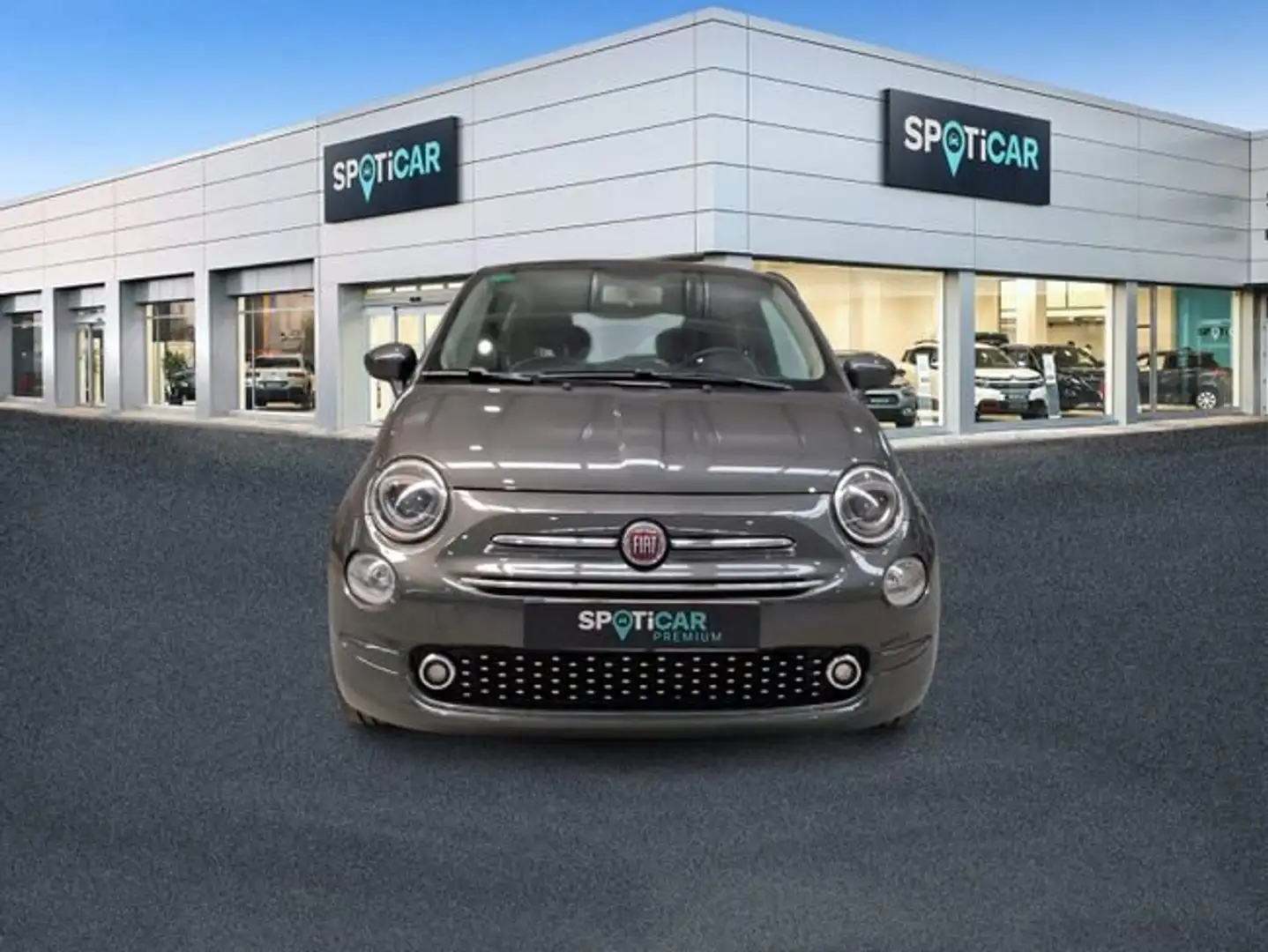 Fiat 500 1.2 Lounge Gris - 2